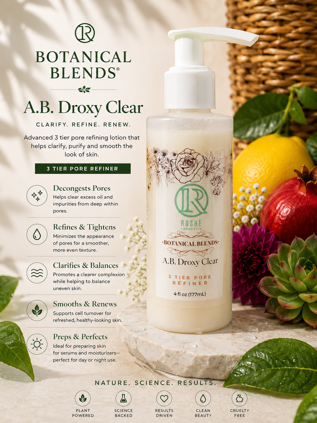 A.B. Droxy Clear-3 Tier Pore Refiner
