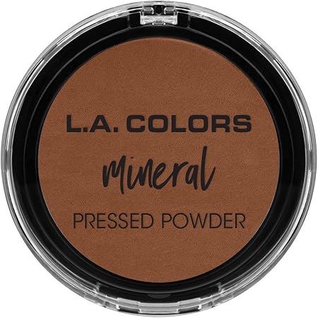 L.A. Colors Mineral Pressed Powder -Ebony
