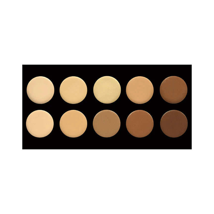 10 Color Créme Concealer Palette