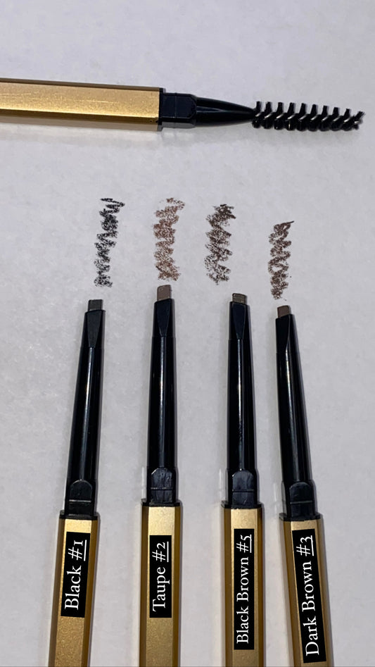 Double Fine Eyebrow Pencil #5 Black Brown